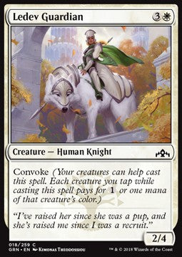 Ledev Guardian - Guilds of Ravnica (Common) [GRN-18] Imagen principal del producto