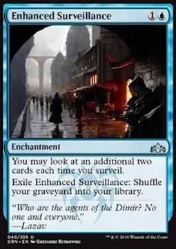 Enhanced Surveillance - Guilds of Ravnica (Uncommon) [GRN-40] Hauptbild