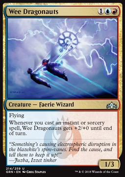 Wee Dragonauts - Guilds of Ravnica (Uncommon) [GRN-214] Hover Image
