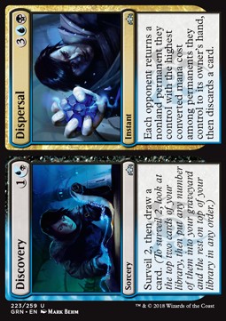 Discovery // Dispersal - Guilds of Ravnica (Uncommon) [GRN-223] Immagine principale del prodotto