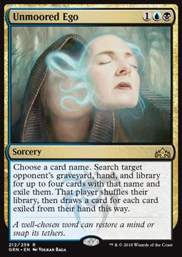 Unmoored Ego - Guilds of Ravnica (Rare) [GRN-212] Imagen principal del producto