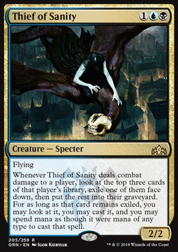 Thief of Sanity - Guilds of Ravnica (Rare) [GRN-205] Hover Image