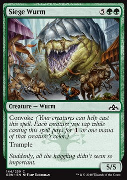Siege Wurm - Guilds of Ravnica (Common) [GRN-144]