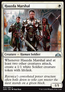 Haazda Marshal - Guilds of Ravnica (Uncommon) [GRN-13] Main image