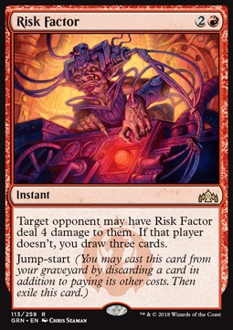 Risk Factor - Guilds of Ravnica (Rare) [GRN-113] Hover Image