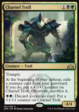 Charnel Troll - Guilds of Ravnica (Rare) [GRN-160] Hover Image
