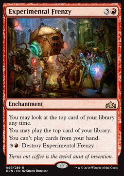 Experimental Frenzy - Guilds of Ravnica (Rare) [GRN-99] Immagine principale del prodotto