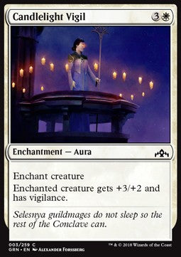 Candlelight Vigil - Guilds of Ravnica (Common) [GRN-3] Hover Image
