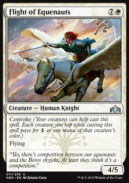 Flight of Equenauts - Guilds of Ravnica (Uncommon) [GRN-11] Immagine principale del prodotto