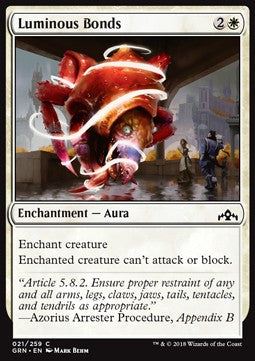 Luminous Bonds - Guilds of Ravnica (Common) [GRN-21] Hover Image