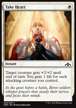 Take Heart - Guilds of Ravnica (Common) [GRN-28] Imagen principal del producto