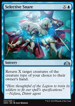 Selective Snare - Guilds of Ravnica (Uncommon) [GRN-53] Hover Image