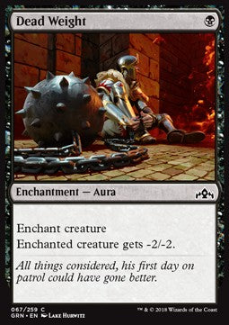 Dead Weight - Guilds of Ravnica (Common) [GRN-67] Immagine principale del prodotto