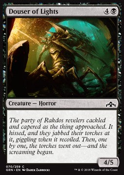 Douser of Lights - Guilds of Ravnica (Common) [GRN-70] Immagine principale del prodotto