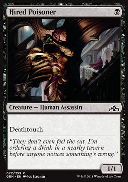 Hired Poisoner - Guilds of Ravnica (Common) [GRN-72] Immagine principale del prodotto