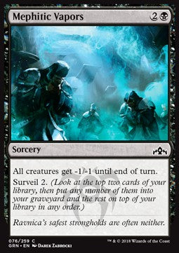 Mephitic Vapors - Guilds of Ravnica (Common) [GRN-76]