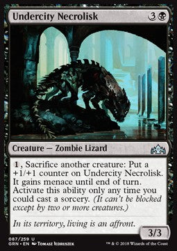 Undercity Necrolisk - Guilds of Ravnica (Uncommon) [GRN-87] Immagine principale del prodotto