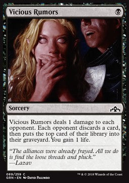 Vicious Rumors - Guilds of Ravnica (Common) [GRN-89] Main image