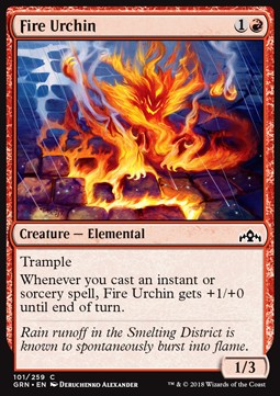Fire Urchin - Guilds of Ravnica (Common) [GRN-101] Immagine principale del prodotto
