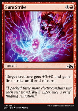 Sure Strike - Guilds of Ravnica (Common) [GRN-118] Imagen principal del producto