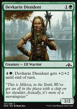 Devkarin Dissident - Guilds of Ravnica (Common) [GRN-127] Immagine principale del prodotto