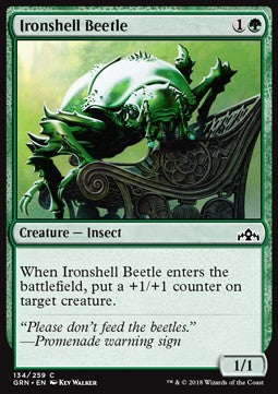 Ironshell Beetle - Guilds of Ravnica (Common) [GRN-134] Imagen principal del producto