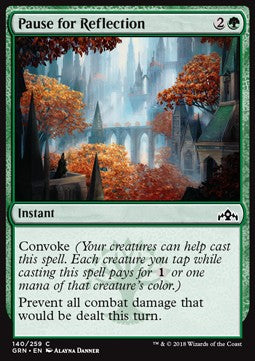 Pause for Reflection - Guilds of Ravnica (Common) [GRN-140] Immagine principale del prodotto