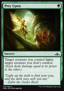 Prey Upon - Guilds of Ravnica (Common) [GRN-143] Immagine principale del prodotto