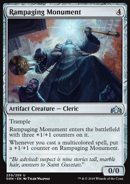 Rampaging Monument - Guilds of Ravnica (Uncommon) [GRN-239] Imagen principal del producto