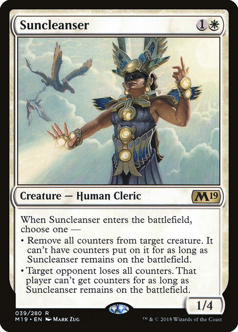Suncleanser – Core 2019 (M19-39) Magic: The Gathering card