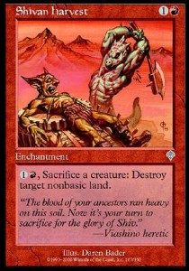 Shivan Harvest - Invasion (Uncommon) [INV-167] Immagine principale del prodotto