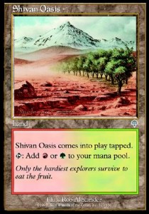 Shivan Oasis - Invasion (Uncommon) [INV-327] Hauptbild