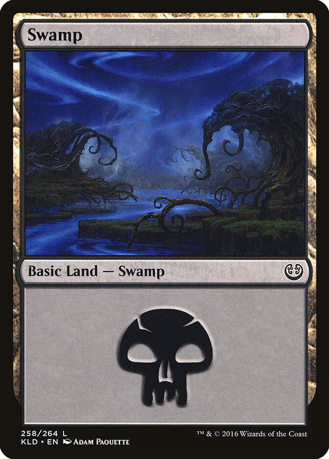 Swamp (V.3) - Kaladesh (Land) [KLD-258]