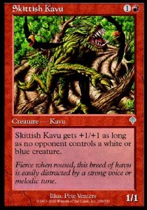 Skittish Kavu - Invasion (Uncommon) [INV-168] Immagine principale del prodotto