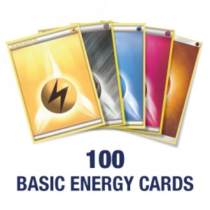 100 random Basic Energy Cards - Pokémon Products