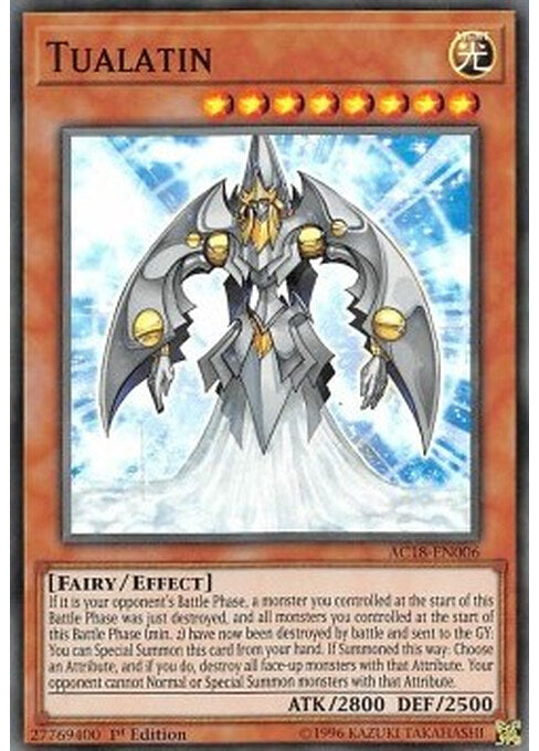 Tualatin — Advent Calendar 2018 (AC18-006) Yu-Gi-Oh! card Imagen principal del producto