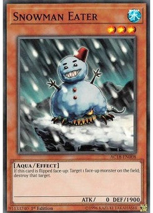 Snowman Eater — Advent Calendar 2018 (AC18-008) Yu-Gi-Oh! card Imagen principal del producto