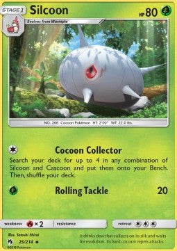 Silcoon - Lost Thunder (Uncommon) [LOT-25]