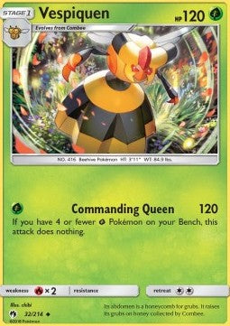 Vespiquen - Lost Thunder (Uncommon) [LOT-32] Hover Image