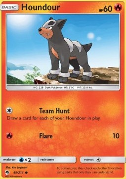 Houndour - Lost Thunder (Common) [LOT-45] Hover Image