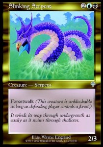 Slinking Serpent - Invasion (Uncommon) [INV-274] Immagine principale del prodotto