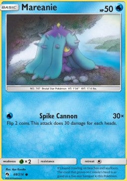 Mareanie - Lost Thunder (Common) [LOT-68] Hover Image