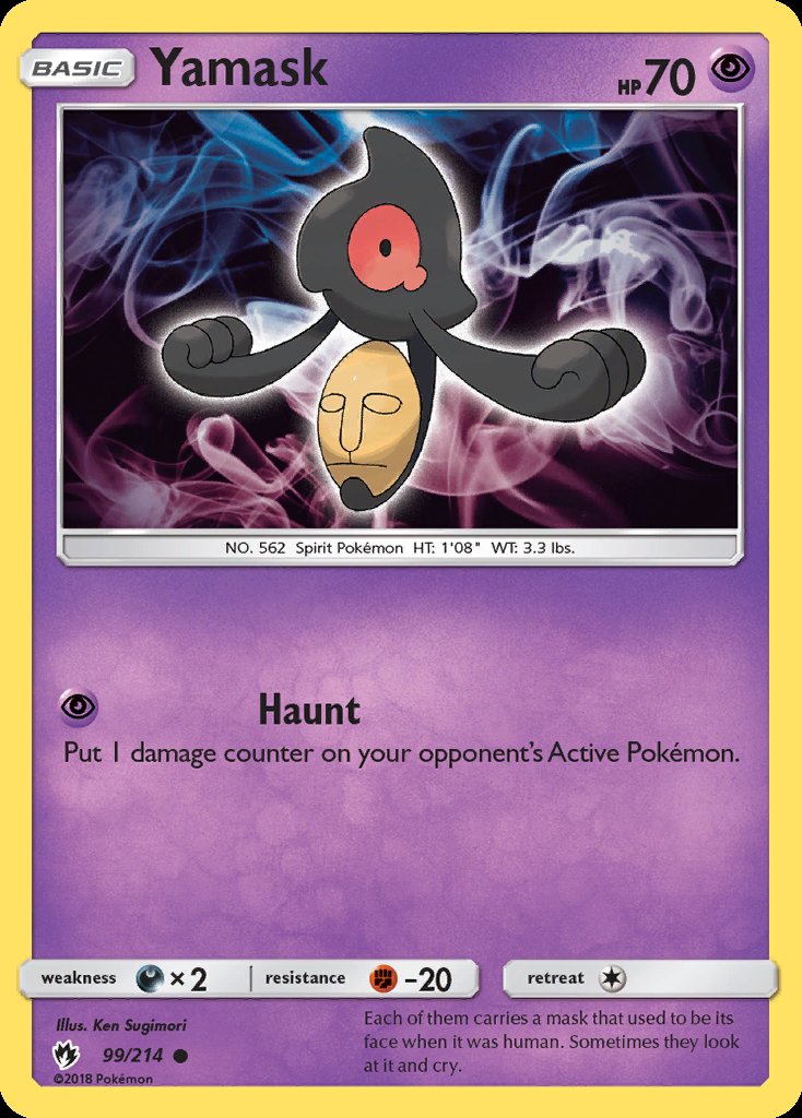 Yamask - Lost Thunder (Common) [LOT-99] Image principale du produit