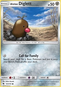 Alolan Diglett - Lost Thunder (Common) [LOT-122] Hover Image