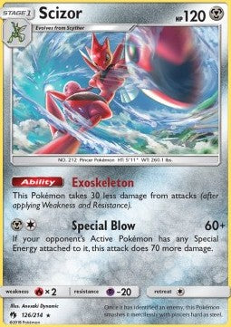 Scizor - Lost Thunder (Holo Rare) [LOT-126] Main image