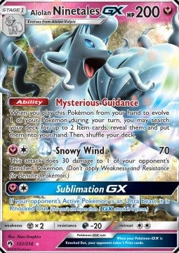 Alolan Ninetales GX - Lost Thunder (Ultra Rare) [LOT-132] Hover Image