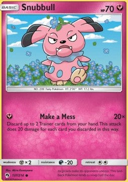 Snubbull - Lost Thunder (Common) [LOT-137] Imagen principal del producto