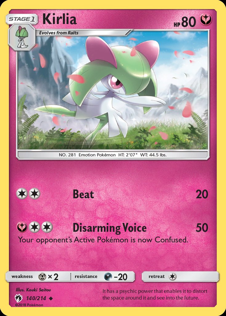 Kirlia - Lost Thunder (Uncommon) [LOT-140] Image principale du produit