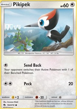 Pikipek - Lost Thunder (Common) [LOT-164] Hover Image