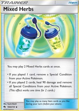 Mixed Herbs - Lost Thunder (Uncommon) [LOT-184] Main image